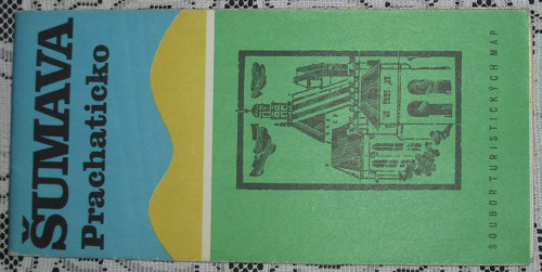 Šumava - Prachaticko, mapa 1:100 000, rok 1983 — foto 2