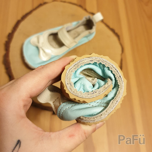 Kožené barefoot baleriny 18,5 cm — foto 4