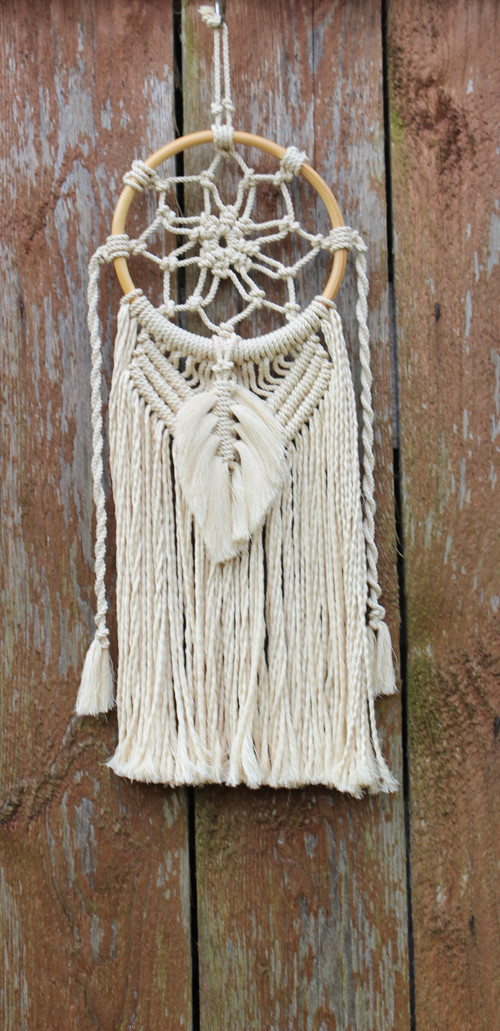 Závěsná dekorace macramé 0012 — foto 2