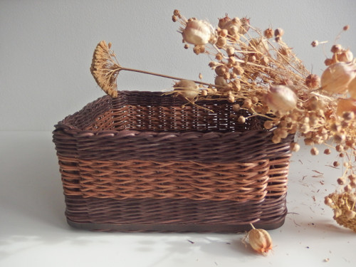 Košík v hnědých odstínech — foto 2