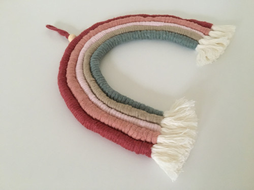 Macramé duha - Červánky — foto 2