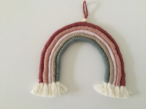 Macramé duha - Červánky — foto 3