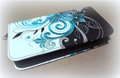 Zipová peněženka Turquoise — foto 2