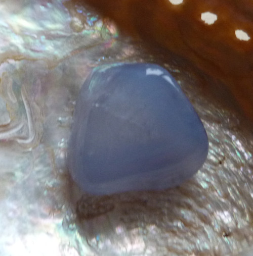 Chalcedon modrý krajkový - 3 cm — foto 5