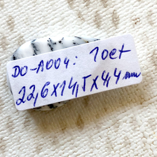 Dendritický opál kabošon DO-A004 — foto 4