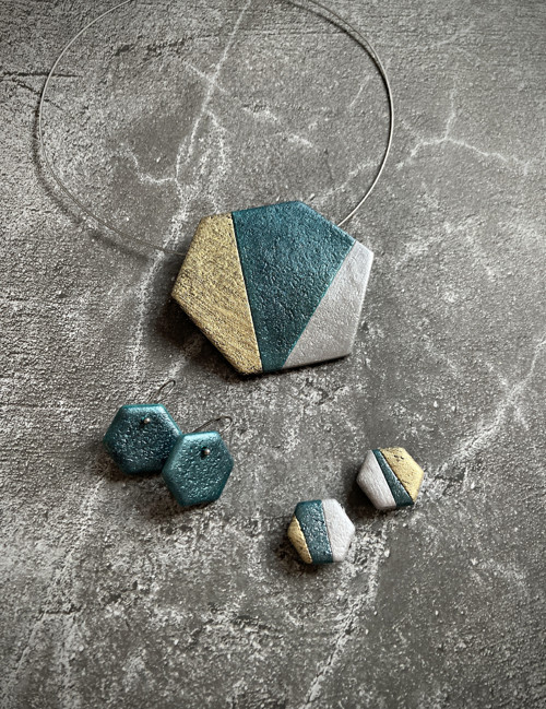 Metallic hexagon — foto 4