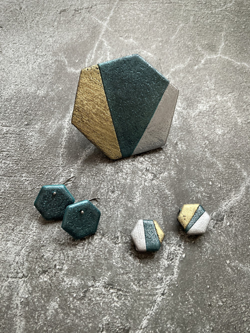 Metallic hexagon — foto 2