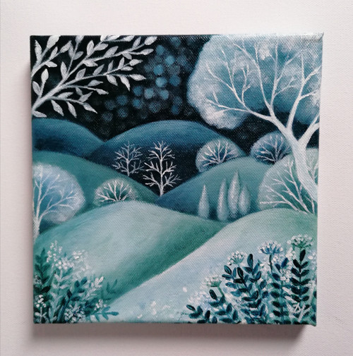 Zimní (20x20 cm) — foto 2