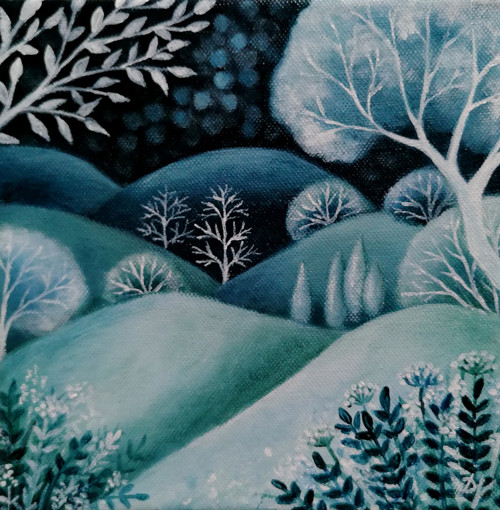 Zimní (20x20 cm) — foto 5