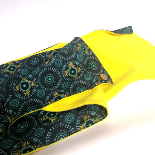 Zavinovací šál yellow — foto 2
