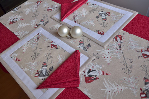 Prostírání - Love by Christmas - Bílé — foto 2