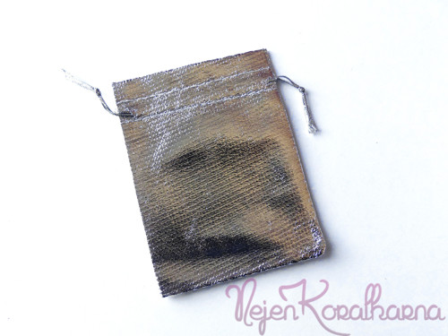 Stříbrný pytlík 5x7cm — foto 2