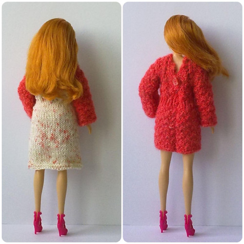 Oblečky pro Barbie - šaty, vesta — foto 3