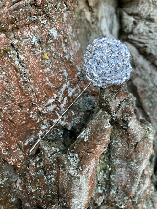 Brožová jehla Silverline do klopy — foto 2