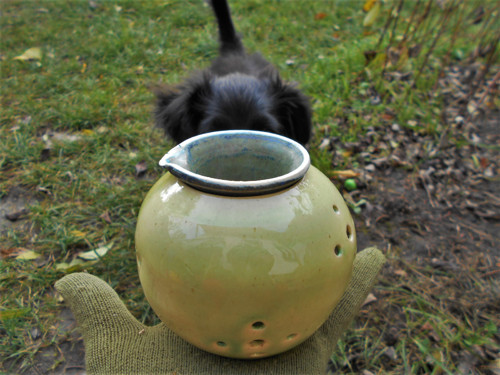 Bledězelená aromalampa — foto 5