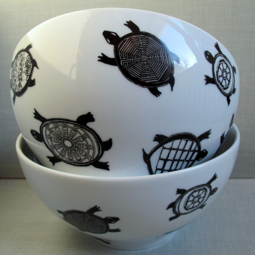 Porcelánová miska kočková — foto 3