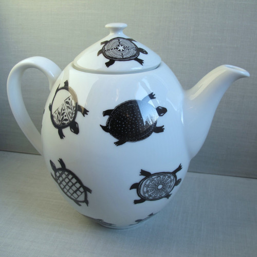 Porcelánová konvice želvy ° — foto 2