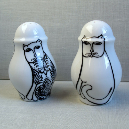 Porcelánová solnička+pepřenka — foto 2