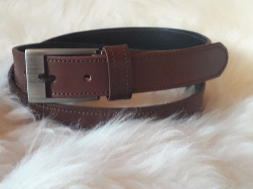 Kožený opasek 3,5cm (33mm) — foto 4