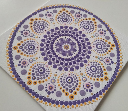 Fialová magie... Mandala — foto 2