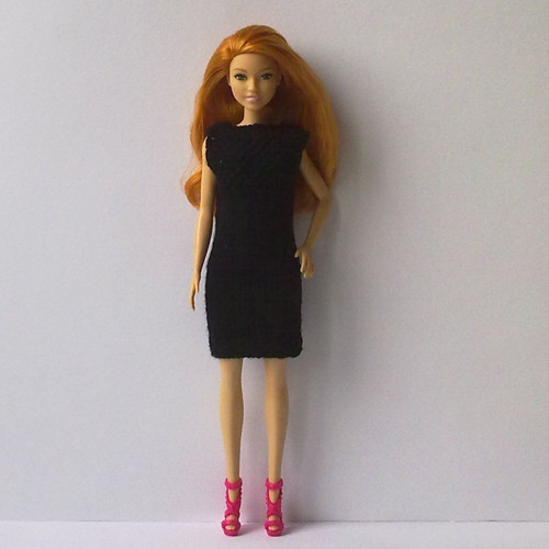 Oblečky pro Barbie - kabátek, šaty — foto 2
