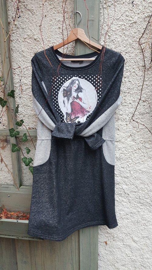 Mini/tunika s aplikace, vel.M — foto 4