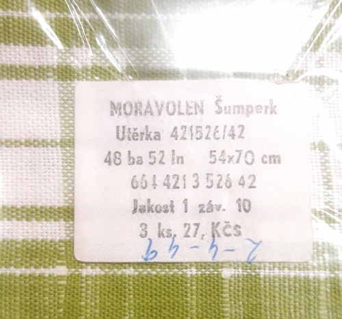 Retro utěrky Moravolen — foto 2