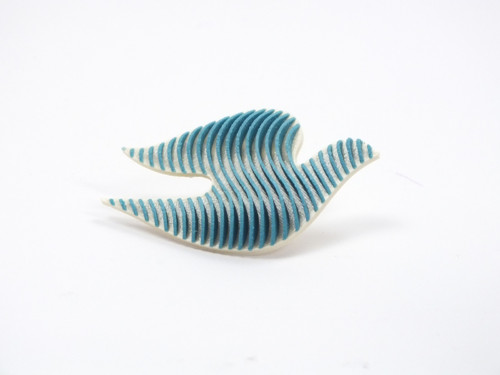 Holubička ivory/tuqouise blue — foto 2