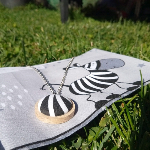 Náhrdelník Zebra — foto 3