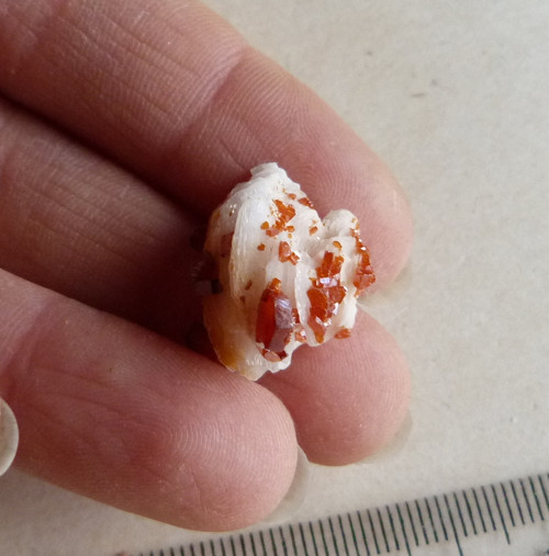 Baryt, vanadinit - 1,9 cm — foto 6