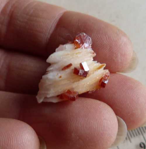 Baryt, vanadinit - 1,9 cm — foto 5