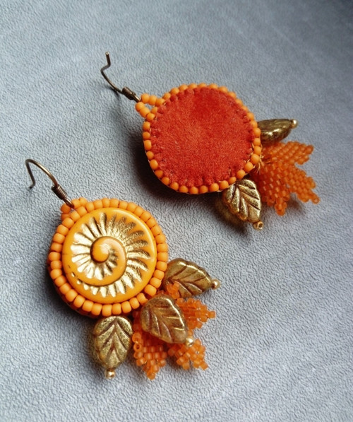 Náušnice Saffron — foto 4