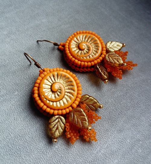 Náušnice Saffron — foto 3