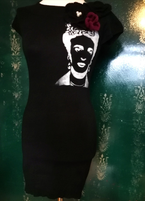 Mini s háčkovaných květem, Frida — foto 2