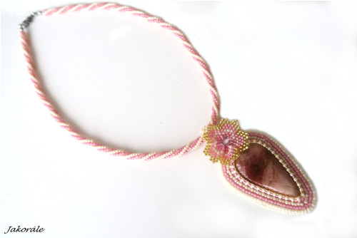 Náhrdelník Rose flower — foto 5