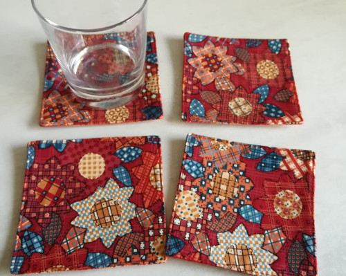 Patchwork podložky- sada 4 ks — foto 2