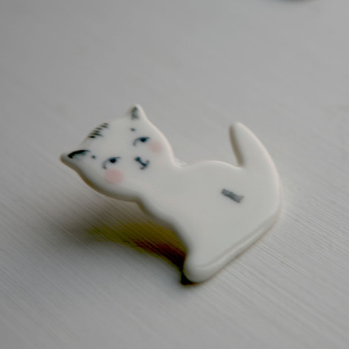 Velká kočka porcelán — foto 2