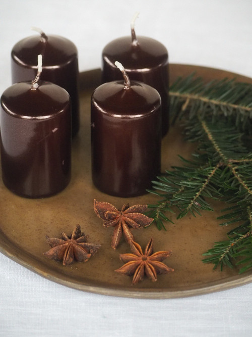 Adventní talíř hnědý — foto 6