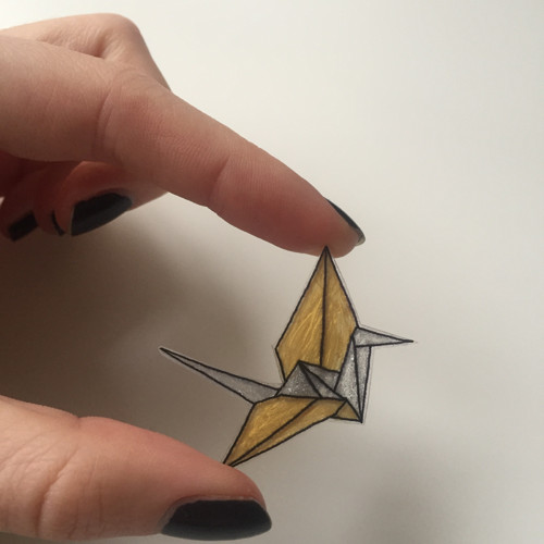 Origami jeřáb — foto 3