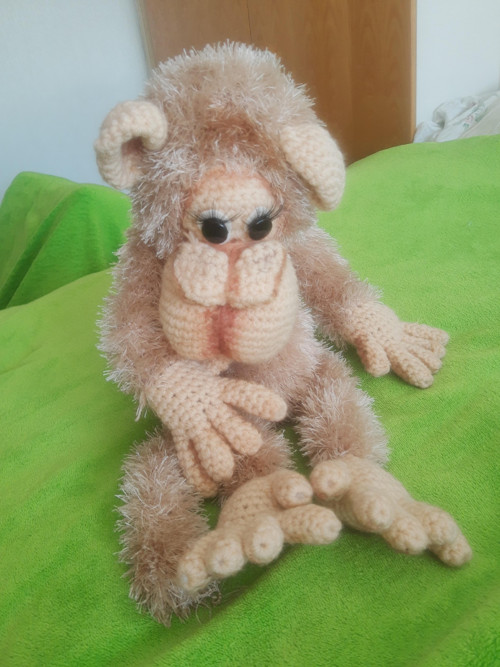 Háčkovaná opička — foto 3