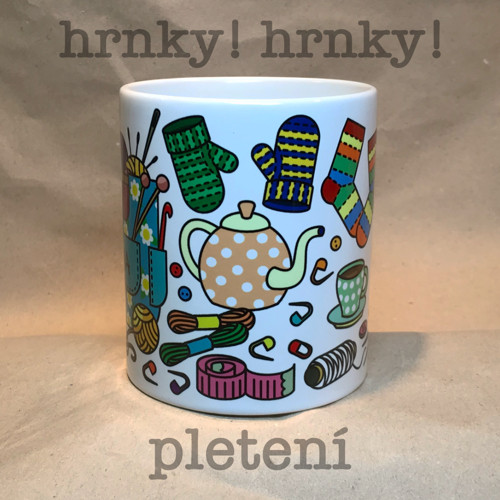 Pletací hrnek se jménem — foto 2