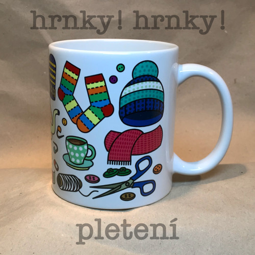 Pletací hrnek se jménem — foto 3
