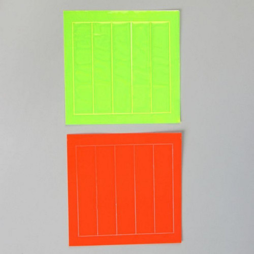 5 sad, reflexní samolepka "Stripe", 12 × 2,5 cm, — foto 4