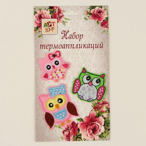 Sada samolepek "Sovy", 3 ks — foto 2