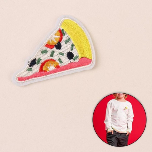 10 ks, samolepka "Pizza", 6 × 4 cm — foto 2