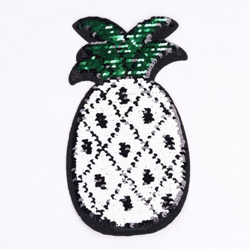 Oboustranný patchwork "Pineapple", s flitry, 22,5 — foto 3