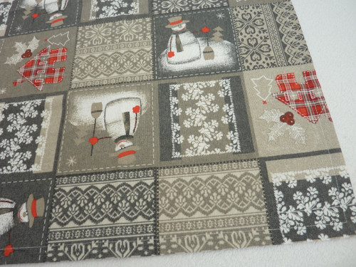 Sněhuláci v patchworku — foto 3