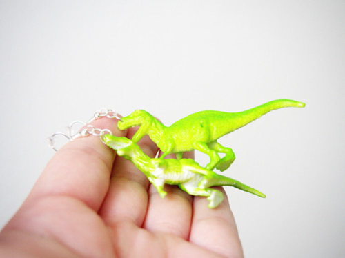 Dinosauří náušnice — foto 4