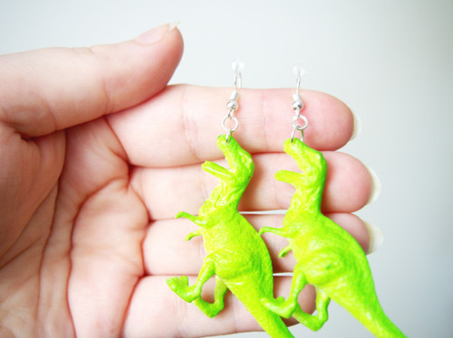 Dinosauří náušnice — foto 3