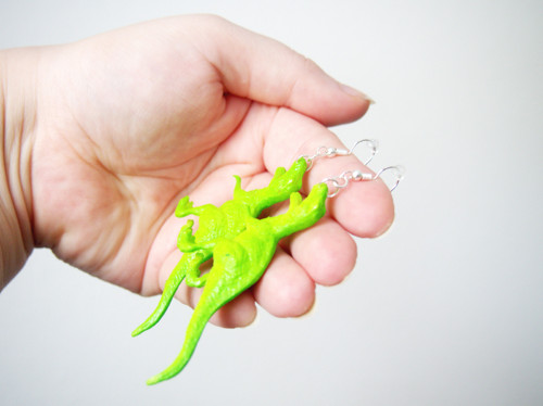 Dinosauří náušnice — foto 5